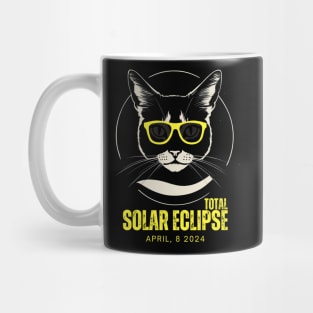 TOTALITY ECLIPSE 2024 CAT Mug